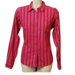 Twenty X Ladies Pink Western Shirt Size Large